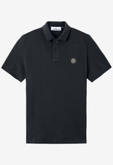 Stone Island Compass Patch Polo T-shirt Blue L1S152200008S0017V0020_Blue_48900890