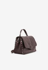 Zanellato Small Postina Shoulder Bag Brown 0680101910000SZ1154_BROWN GIANDUIOTTO_44130272