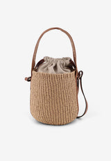 Chloé Small Woody Basket Bucket Bag Beige CHC23AS381L1825S_Dusty Tan_41114629