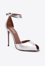 Paris Texas Vera 105 Metallic Leather Sandals Silver PX1870XWRMLSILVER_Silver_42176728