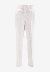 Brunello Cucinelli Straight-Leg Pants White MH255S2440C1900_Neve_40000121