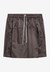 Drawstring Kilt Short