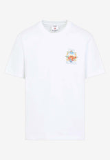 Flower-Court Icon Crewneck T-shirt