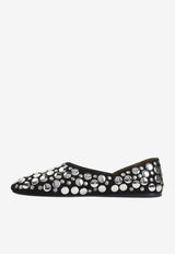 Jane Studded Leather Ballet Flats