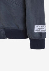 Printed Bomber Jacket