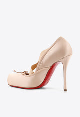 Christian Louboutin Cassia Nodo 100 Satin Pumps Pink 1260058N295_Pink_48030665