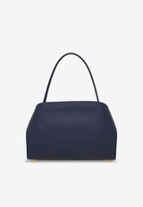 Ferragamo Medium Hug Leather Shoulder Bag Navy 219816789711NEW NAVY_New Navy_40472280