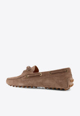 Tod's Gommino Suede Leather Loafers Brown XXW22L0JZ80M8WC413_Brown_44129896