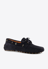 Tod's Gommino Suede Leather Loafers Navy XXW22L0JZ80M8WU801_BLUSCURO_44130228