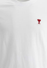 Crewneck T-shirt with Embroidered-Logo