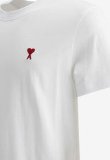 Crewneck T-shirt with Embroidered-Logo