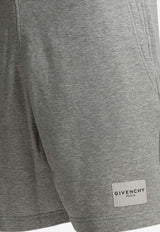 Elasticated-Waistband Shorts