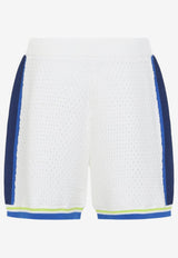 Crochet Printed Shorts