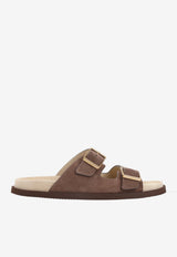 Arizona Suede Leather Sandals