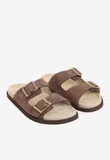 Arizona Suede Leather Sandals