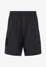 Logo Patch Bermuda Shorts