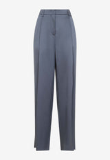 Tailored Silk Pants