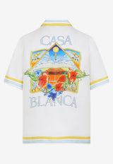 Flower Court Icon Bowling Shirt