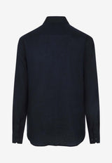 Long-Sleeved Buttoned Shirt