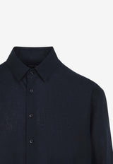 Long-Sleeved Buttoned Shirt