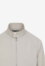 Zip-Up Bomber Jacket