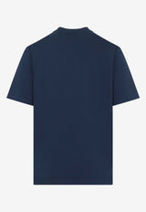 Short-Sleeved University Script T-shirt