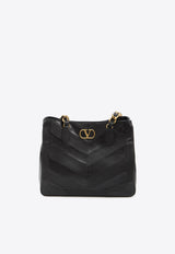 Small Laseine Chevron Shoulder Bag