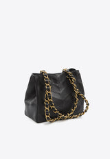 Small Laseine Chevron Shoulder Bag