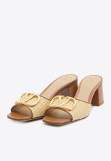 60 VLogo-Signature Heeled Sandals