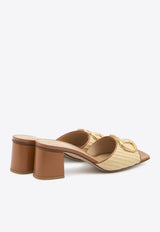 60 VLogo-Signature Heeled Sandals