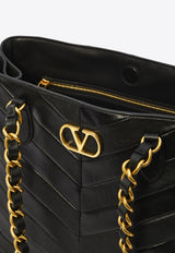 Laseine Chevron Shoulder Bag