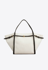 Medium Top Handle Bag with Belt