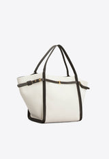 Medium Top Handle Bag with Belt