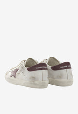 Distressed Leather Low-Top Sneakers