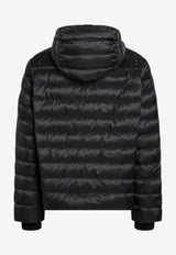 Quilted Zip-Up Down Jacket