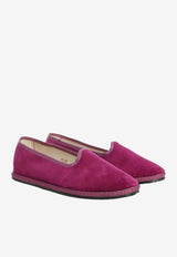 Friulane Velvet Ballet Flats