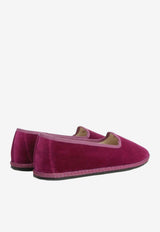 Friulane Velvet Ballet Flats