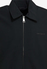 Neven Zip-Up Jacket with Embroidered-Logo