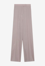 Tailored Wool-Blend Pants
