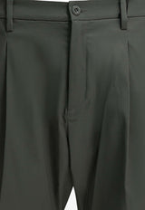 Bermuda Cargo Shorts with Pleats
