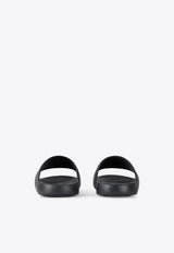 Logo Label Rubber Slides