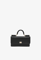 Mini Dauphine Leather Bag