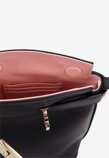 Ferragamo Hug Leather Crossbody Bag Black 220650770888001_Black_49746796