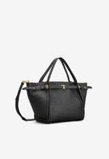 Tod's Small T Timeless Leather Tote Bag Black XBWTIMA0200WKAB999_Black_44129804