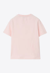 Girls Logo-Printed Crewneck T-shirt