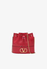 Leather Bucket Bag