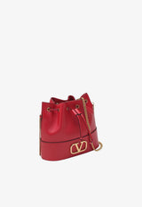 Leather Bucket Bag