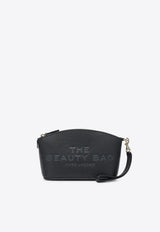 Beauty Case Bag in Pebbled Leather