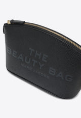 Beauty Case Bag in Pebbled Leather