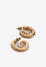 Serpent Hoops Extra Small Earrings